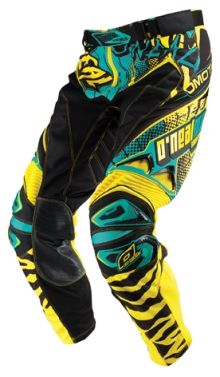 Oneal Hardwear Automatic Motocross Pants-Teal