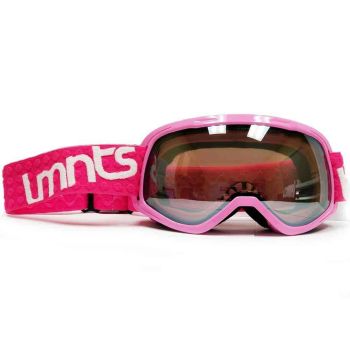 LMNTS Dots Youth Motocross Goggles - Pink/Pink