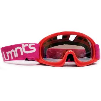 LMNTS Youth Motocross Goggles - Orange/Pink/Clear