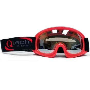 Outrigger Qtech Vision Youth Motocross Goggle - Red