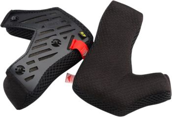 100% Adult Aircraft 2 Replacement Cheek Pads - Black - 24mm