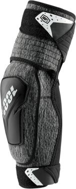 100% Fortis Mountain Bike Cycling Elbow Pads - Gray/Black - Small/Medium
