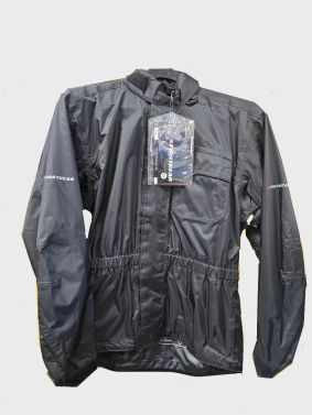 Firstgear Mens Splash Rain Jacket - Black - Small
