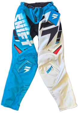 Shift Racing Mens Strike Glory MX Motocross Pants - Blue - 28