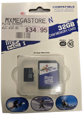 Maxflash 32GB Micro SD Action Camera Memory Cards