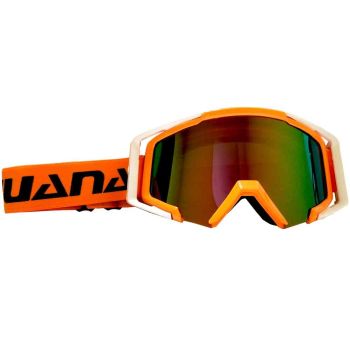 Outrigger Tijuana OTG Motocross Goggle - Orange/White
