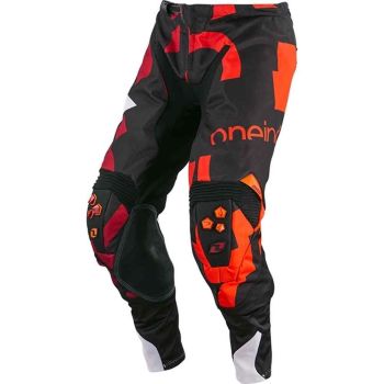 2013 One Industries Defcon Motocross Pants - TXT 1-Black/Red