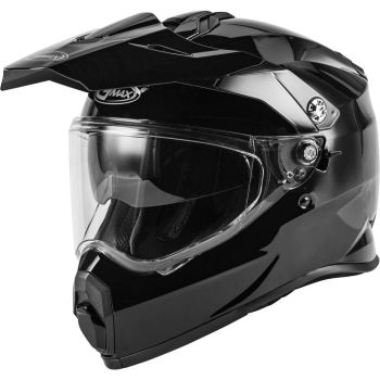 GMax AT-21 Adventure Solid Mens Motorcycle Helmet
