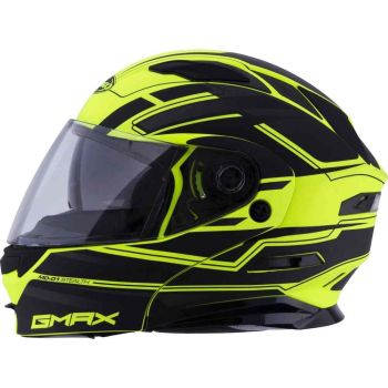 GMax MD01 Stealth Matte Mens Modular Motorcycle Helmets