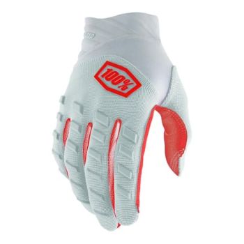 100% Airmatic Gloves - Silver - Small