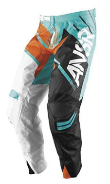 Answer Elite Mens Motocross Pants - Teal/Orange - Size 30