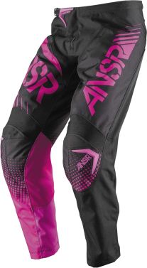 Answer Womens Syncron MX OffRoad Motocross Pants - Black/Pink - Womens 4