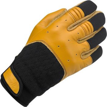 Biltwell Mens Bantam Street Gloves - Tan/Black - Small