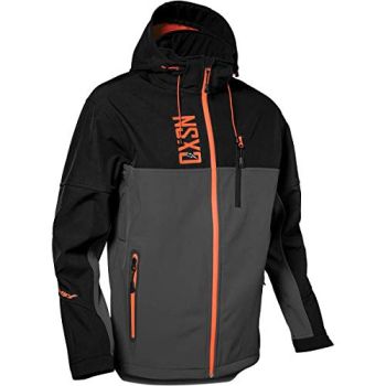 Castle X Men's Barrier G4 Tri-Lam Snow Jacket - Black/Charcoal/Orange - 3X-Large