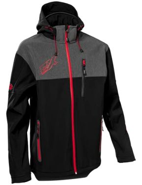 Castle X Mens Barrier Jacket in Red/Black Size 2XL