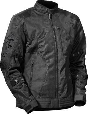 Castle Prism Women's Motorcycle Jackets - Black - Large