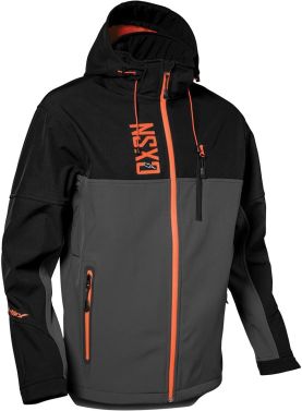 Castle X Mens Barrier G4 Tri-Lam Lightweight Jacket - Black/Char/Org - 3X-Large