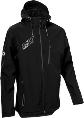 Castle X Mens Casual Barrier G3 Tri-Lam Lightweight Jacket - Black - Medium