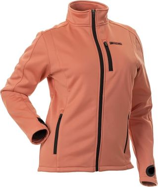 DSG Womens Performance Zip Up Windproof Fleece Jacket - Terracotta - 2X-Large