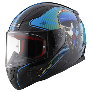 LS2 Helmets Full Face Rapid Street Helmet - Mach II Fighter Pilot - X-Small