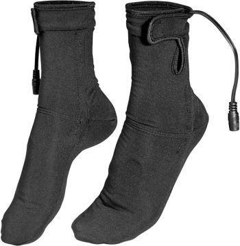 Firstgear Adult Fleece Heated Socks - Black - X-Small