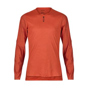 Fox Racing Flexair Pro Mens Long Sleeve Jerseys-Atomic Orange-Medium