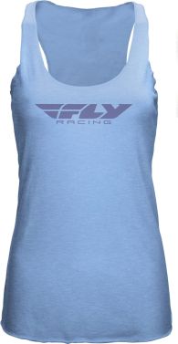 Fly Racing Womens Fly Corporate Casual Tank Top - Light Blue - X-Large