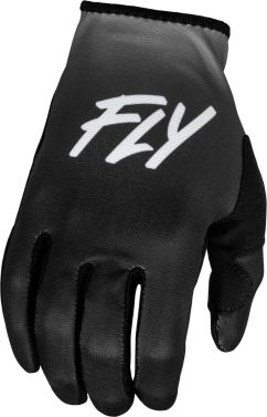 Fly Racing Womens Lite Racewear MX Motocross Gloves - Grey/Black - 2X-Large