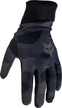 Fox Racing Mens Defend Pro Fire Mountain Bike Gloves - Black Camo - 2X-Large
