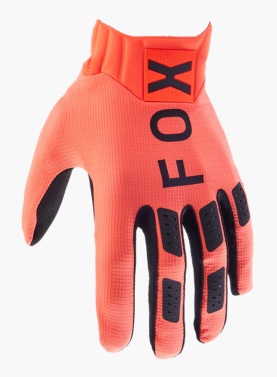 Fox Racing Mens Flexair MX Motocross Gloves - Fluorescent Orange - Small