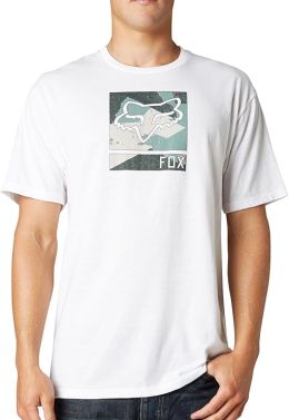  Fox Mens Grisler Short Sleeve T-Shirt - Optic White - Small