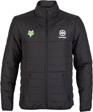 Fox Racing Mens Casual Kawasaki Howell Jacket - Black - 2X-Large