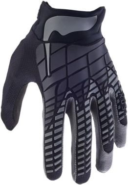 Fox Racing Mens 360 MX OffRoad Motocross Gloves - Black/Gray - Small