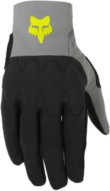 Fox Racing Mens Defend D3O Mountain Bike Cycling Gloves - Steel Grey - Medium