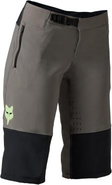 Fox Racing Womens Defend Race MTB Cycling Shorts - Pewter - X-Small