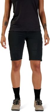 Fox Racing Womens Flexair DWR Finish MTB Cycling Shorts - Black - X-Large