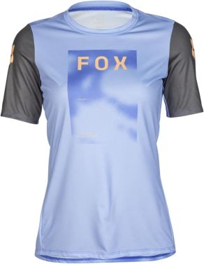 Fox Racing Womens Ranger Taunt Short Sleeve MTB Cycling Jersey - Tulip - Medium