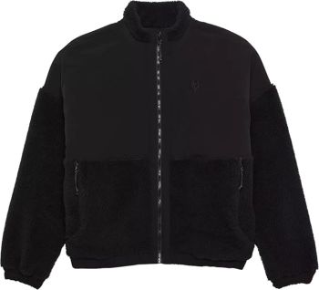 Fox Racing Women's Survivalist Casual Full Zip Sherpa Jacket - Black - Small