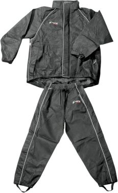 Frogg Toggs Women's Cruisin Toggs Waterproof Rainsuit - Black - Medium