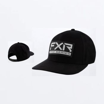FXR Mens UPF Performance Snapback Hat - Black/Grey - One Size