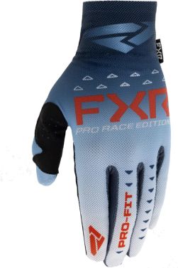 FXR Mens Pro-Fit Air MX OffRoad Motocross Gloves - Glacier - Small