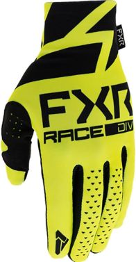 FXR Youth Pro-Fit Lite MX Motocross Gloves - Hi-Vis - Youth Medium
