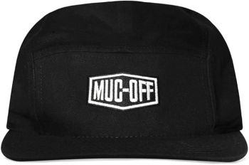 Muc-Off Mens 5 Panel Adjustable Casual Hat - Black - One Size