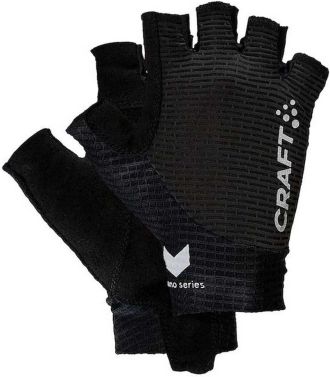 Craft Mens Pro Nano Mountain Bike Cycling Short Finger Gloves - Black - X-Large