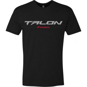 Honda Mens Casual Short Sleeve Talon T-Shirt - Black - Small