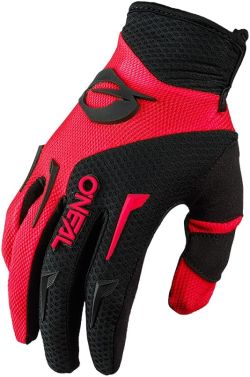 O'Neal Youth E21 Element MX Motocross Gloves - Red/Black - Youth Medium (5)