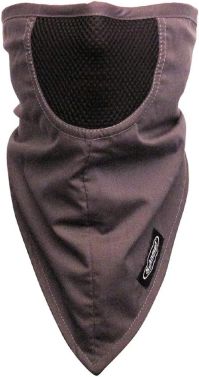 Schampa FaceFit Stretch Tie-Back Facemask - Dark Grey