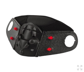 GMAX AT-21Y Adventure Youth Cold Weather Breath Deflector - Black - Youth