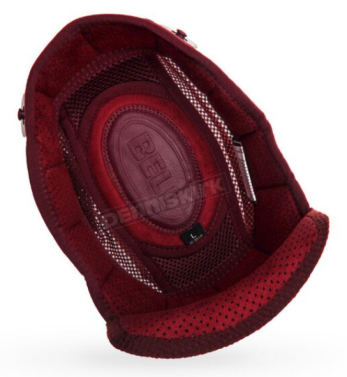 Bell Adult Bullitt Helmet Replacement Top Liner New Fit - Oxblood - Large