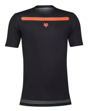 Fox Racing Mens Flexair Aviation Short Sleeve Jersey - Dark Sage Green - Medium